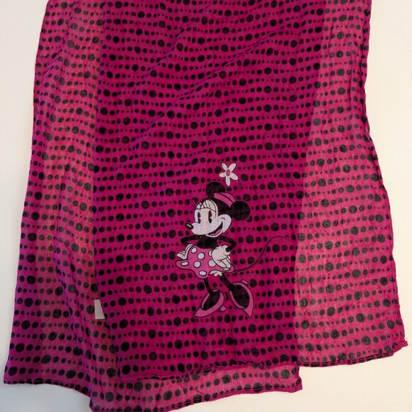 Disney Parks Minnie Mouse Women's Scarf - Picture 2 of 5